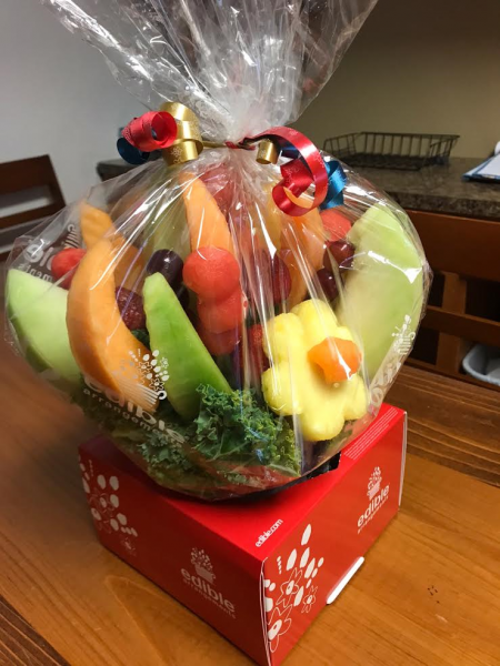 What a refreshing gift! We love fresh fruit!