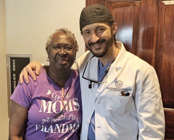 Mrs. Lottie and Dr. Akin