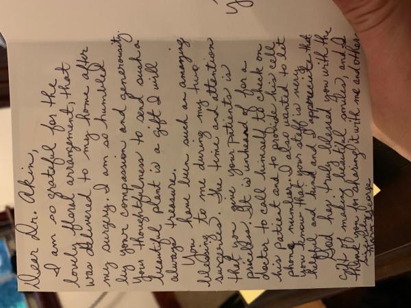 Thank You Card