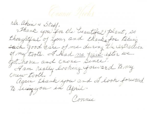 Thank You Card