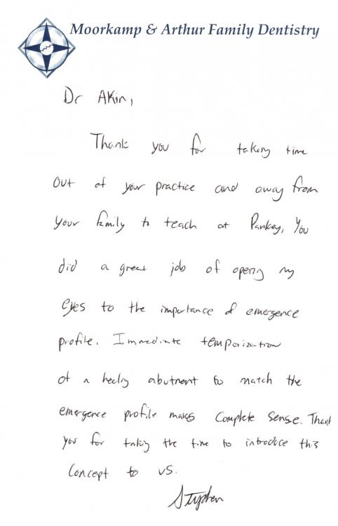 Thank You Letter 