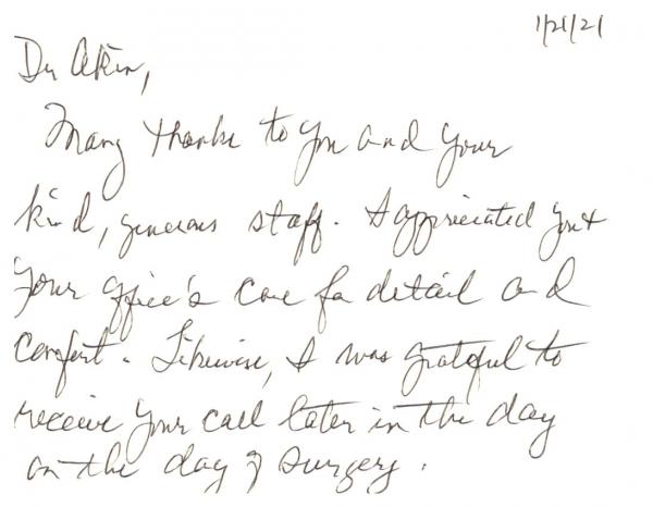Thank You Card