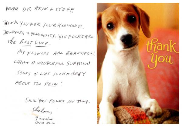 Thank You Card