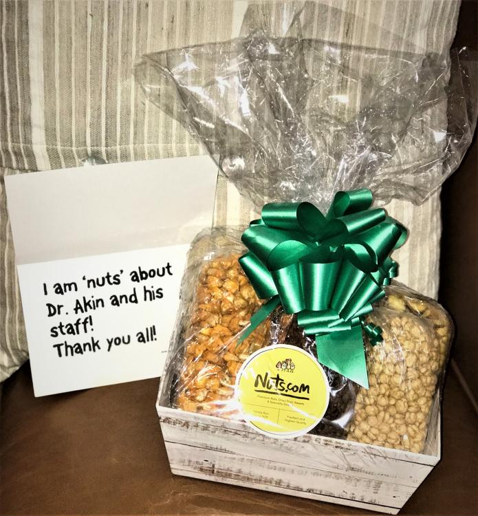 Gift Basket from Patient 