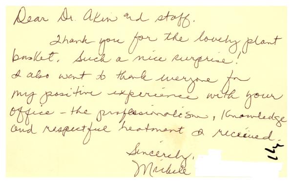 Thank You Card