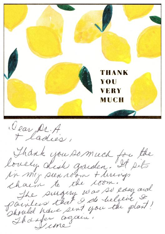 Thank You Card