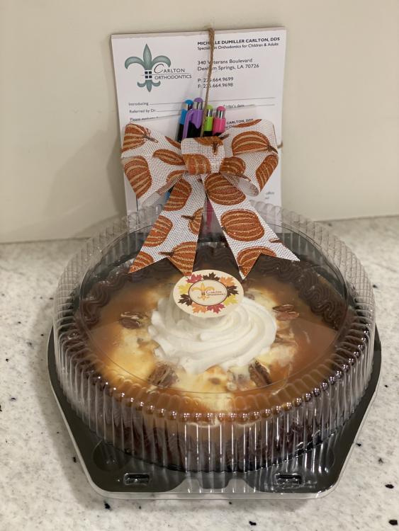 Pie from Carlton Orthodontics