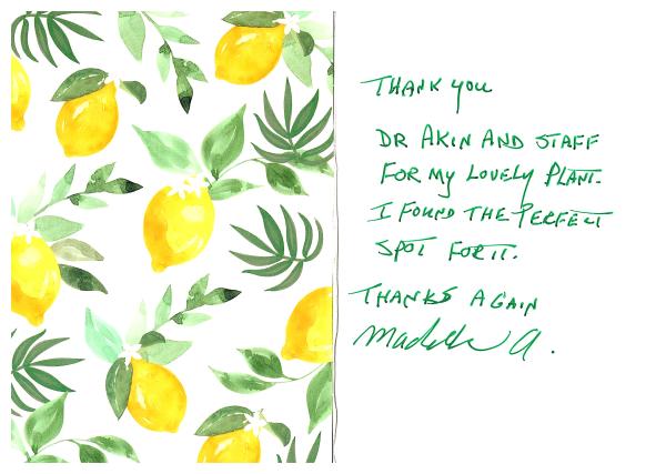 Thank You Card