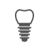 Dental Implant Icon